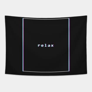 Relax - Aesthetic Vaporwave Tapestry