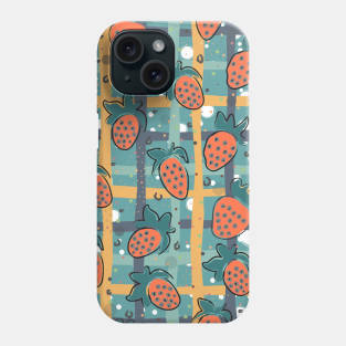 Strawberry Pattern Phone Case