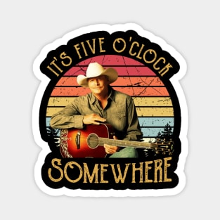 Alan Jackson Livin on Love and Country Tunes Magnet