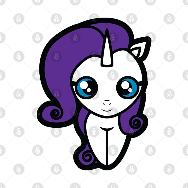 Rarity Tooniefied by Tooniefied