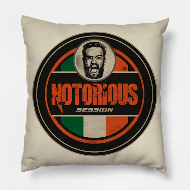 Notorious Session Pillow by CTShirts