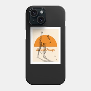 Sunset Orange Phone Case