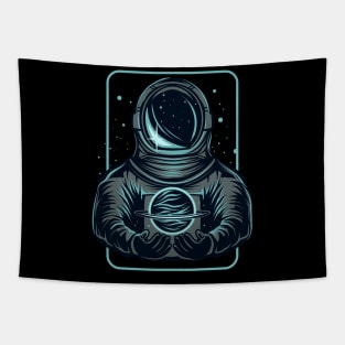 Astronaut in space Tapestry