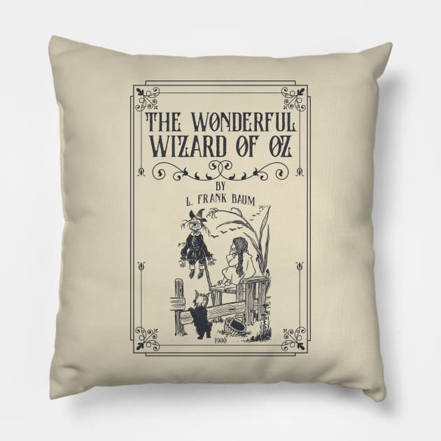 Wizard of Oz, Dorothy Gale, Tin Man, Cowardly Lion, Scarecrow, Ozma and the wicked witch! Pillow by OutfittersAve