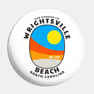 Wrightsville Beach, NC Summertime Vacationing Abstract Sunrise Pin