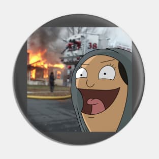 Burgers memes Louise fire Pin