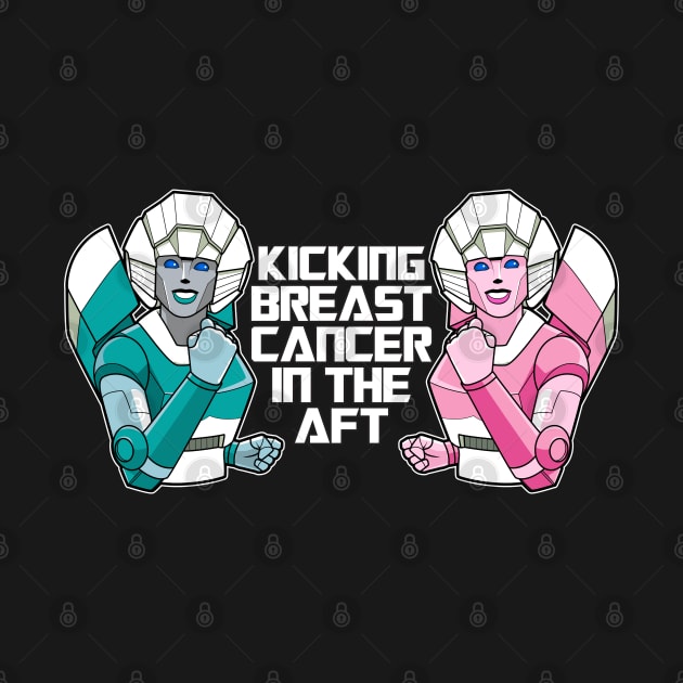 Kicking Breast Cancer In The Aft by boltfromtheblue