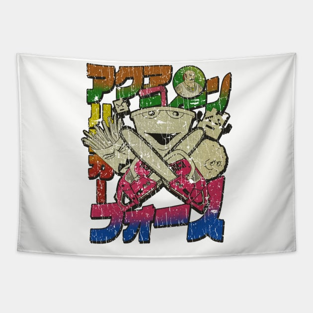 RETRO STYLE - Aqua Teen Japanes Style Tapestry by MZ212