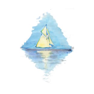 sailing on a silver sea T-Shirt