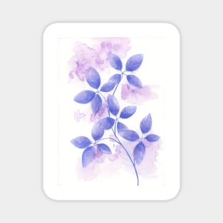 Purple Leaves Magnet