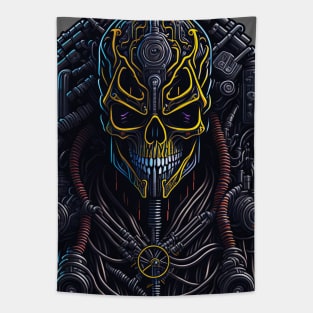 Cyborg Heads S03 D54 Tapestry