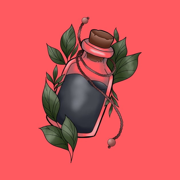 Potion Bottle by Gekko and the Samurai 