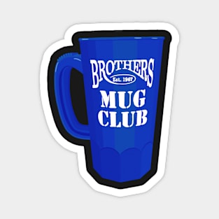 Blue Mug Club cup Magnet