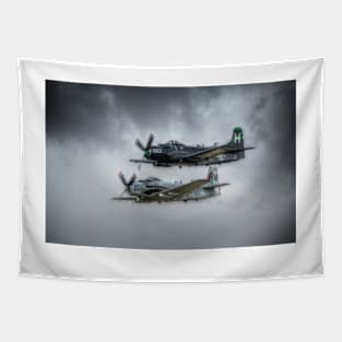 Skyraiders Tapestry