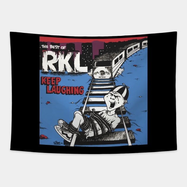 RKL Rich Kids On LSD Keep Laughing Tapestry by natalpae