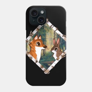 Fox and Bunny Phone Case