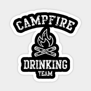 Campfire Drinking Team Magnet