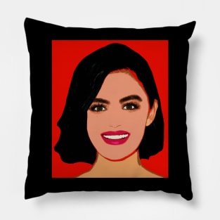 lucy hale Pillow