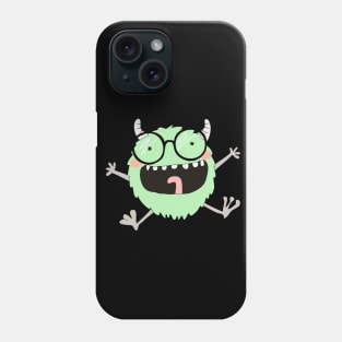 Monster Mask Green Monster Glasses Big Mouth Gift Phone Case