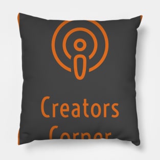 Creators corner Podcast Pillow