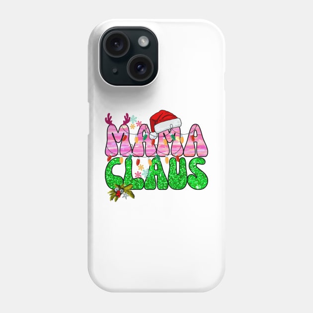 Mama Claus Phone Case by MZeeDesigns