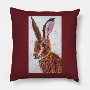 Fluffy Hare 2 Pillow
