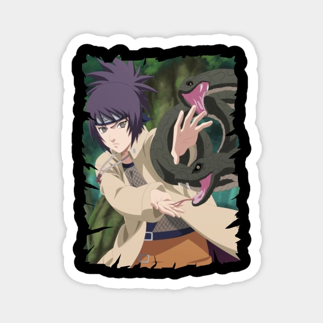 ANKO CALL OF THE NIGHT ANIME MERCHANDISE Magnet by julii.draws