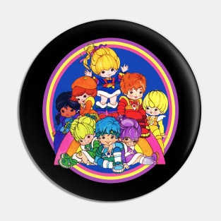 Rainbow Brite and Friend Pin