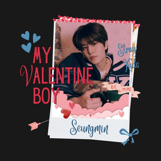 Seungmin My Valentine Boy Stray Kids by wennstore