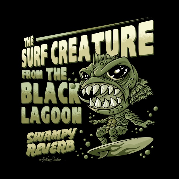 The surf creature by nanobarbero