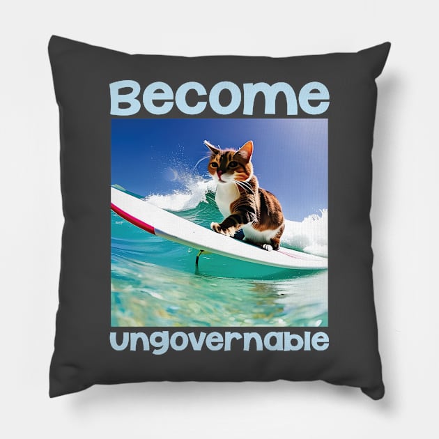 Become Ungovernable Pillow by Stacks