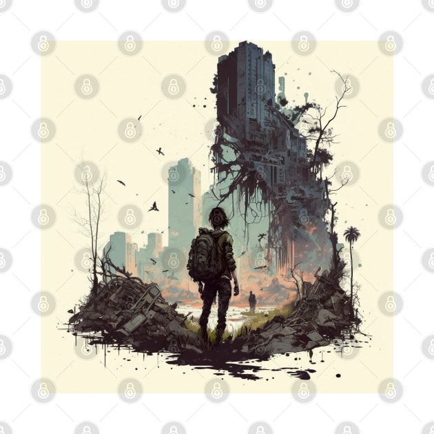 The Last of Us inspired design by Buff Geeks Art