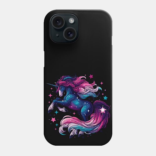 Galaxy Unicorn Phone Case by Kawaii N Spice