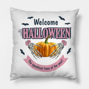 Welcome, Halloween. The spookiest time of the year. Pillow