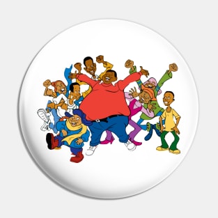 Fat Albert Gonna Have a Good Time Art Pin