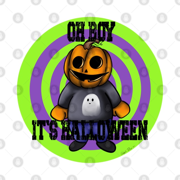 Oh Boy It’s Halloween by Kitopher Designs