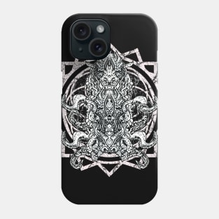 Cthulu Chaos Leviathan Occult Ritual Phone Case