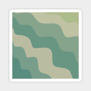 Camo Waves Magnet