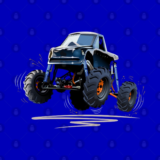 Cartoon Monster Truck by Mechanik