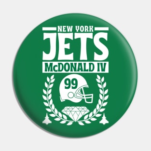 New York Jets McDonald Iv 99 American Football Edition 2 Pin