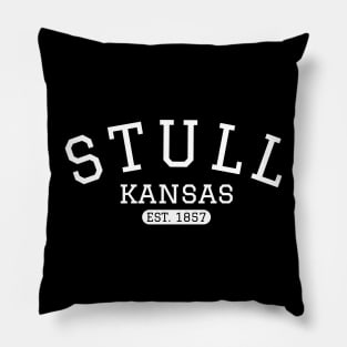 Stull Kansas Vintage Design Pillow