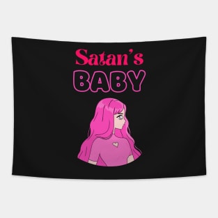 Satan's baby Tapestry