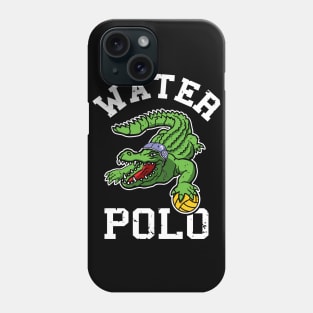 Water Polo Swimming Gator For Water Polo Swimmer Phone Case