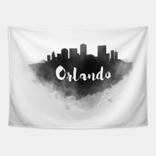 Orlando watercolor Tapestry