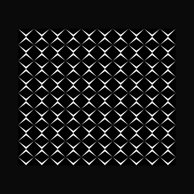 black and white square pattern by martian