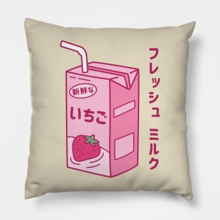 Strawberry Milk Pillow