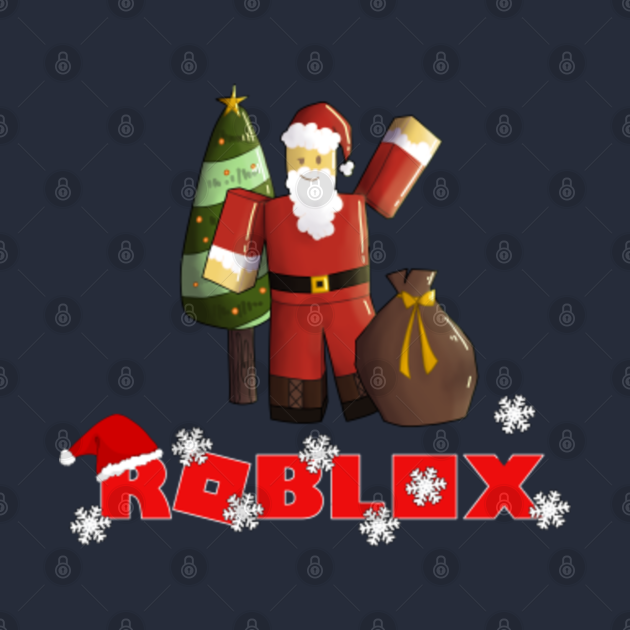 Roblox Christmas Noob Roblox Christmas TShirt TeePublic