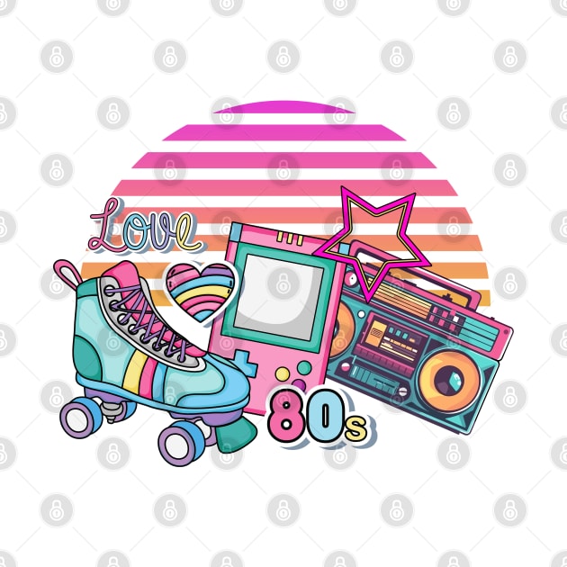 80s love by BosskaDesign