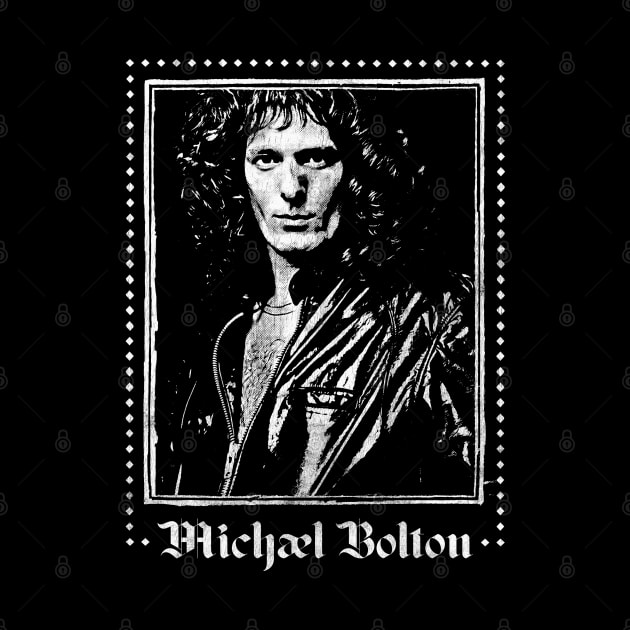 Michael Bolton / 90s Aesthetic Fan Design by DankFutura