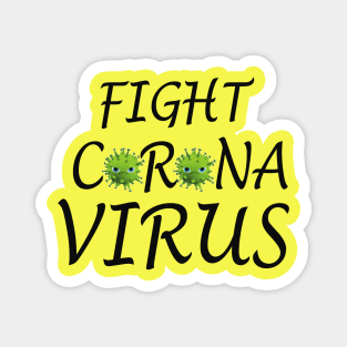 Fight Corona Virus Magnet